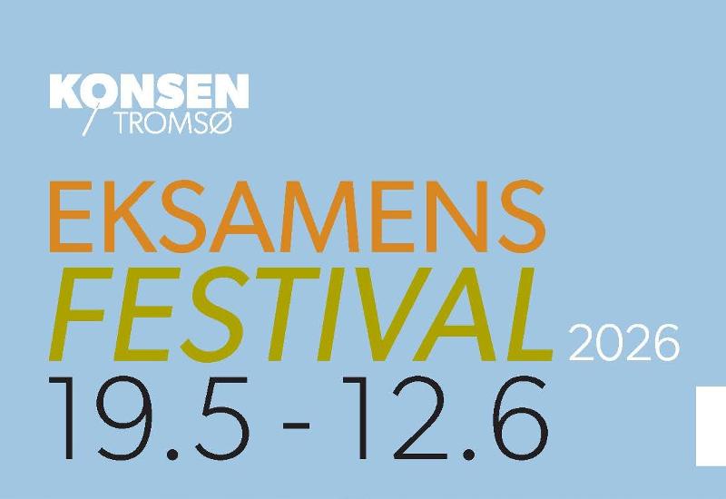 Plakat for Konsen eksamensfestival